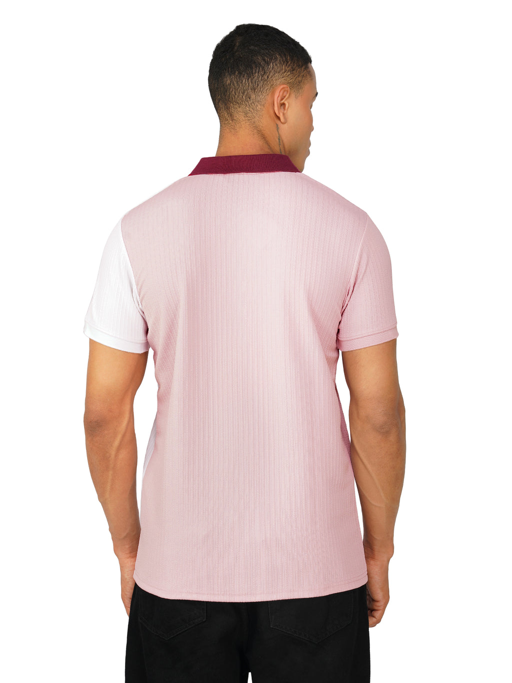 TriTone Zip Polo T-Shirt
