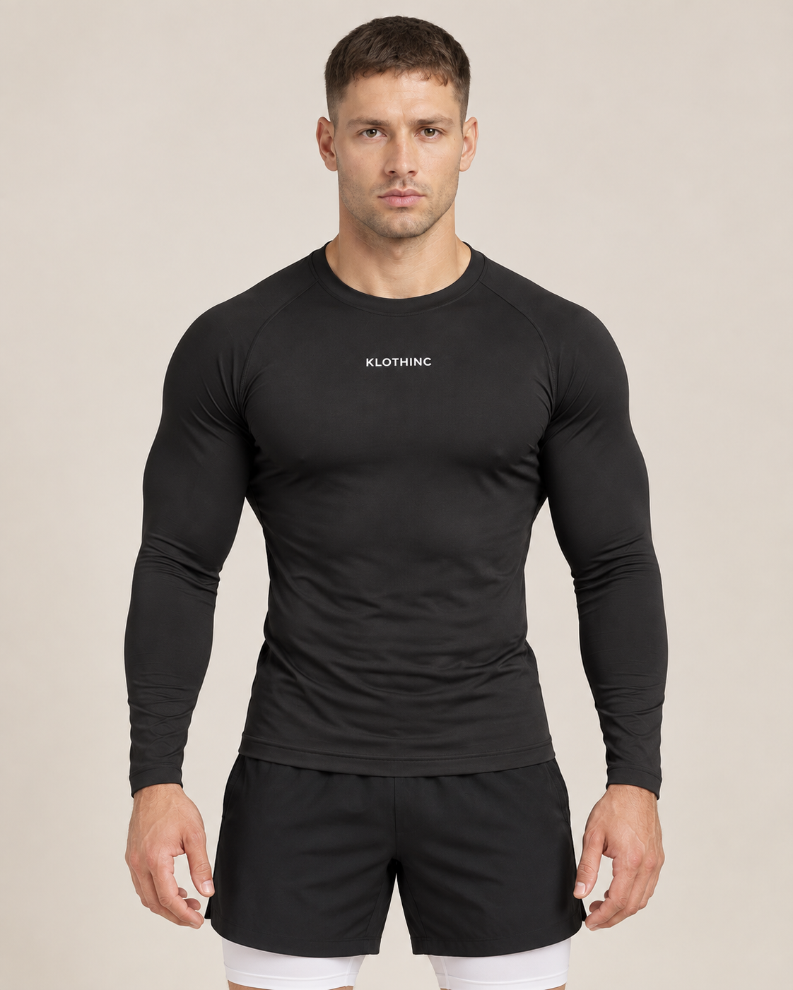 Performance Raglan Body-Fit Compression T-shirt