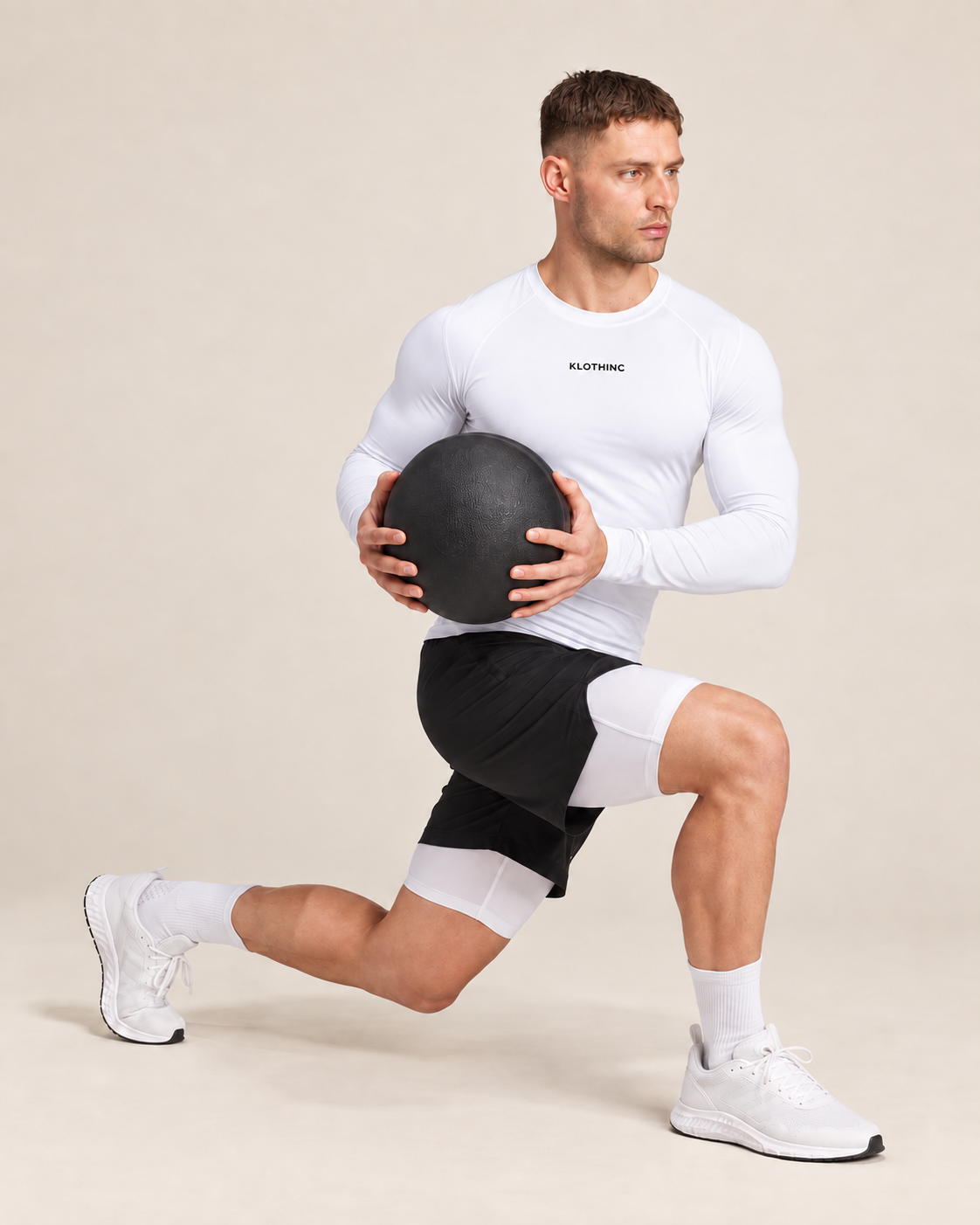Performance Raglan Body-Fit Compression T-shirt