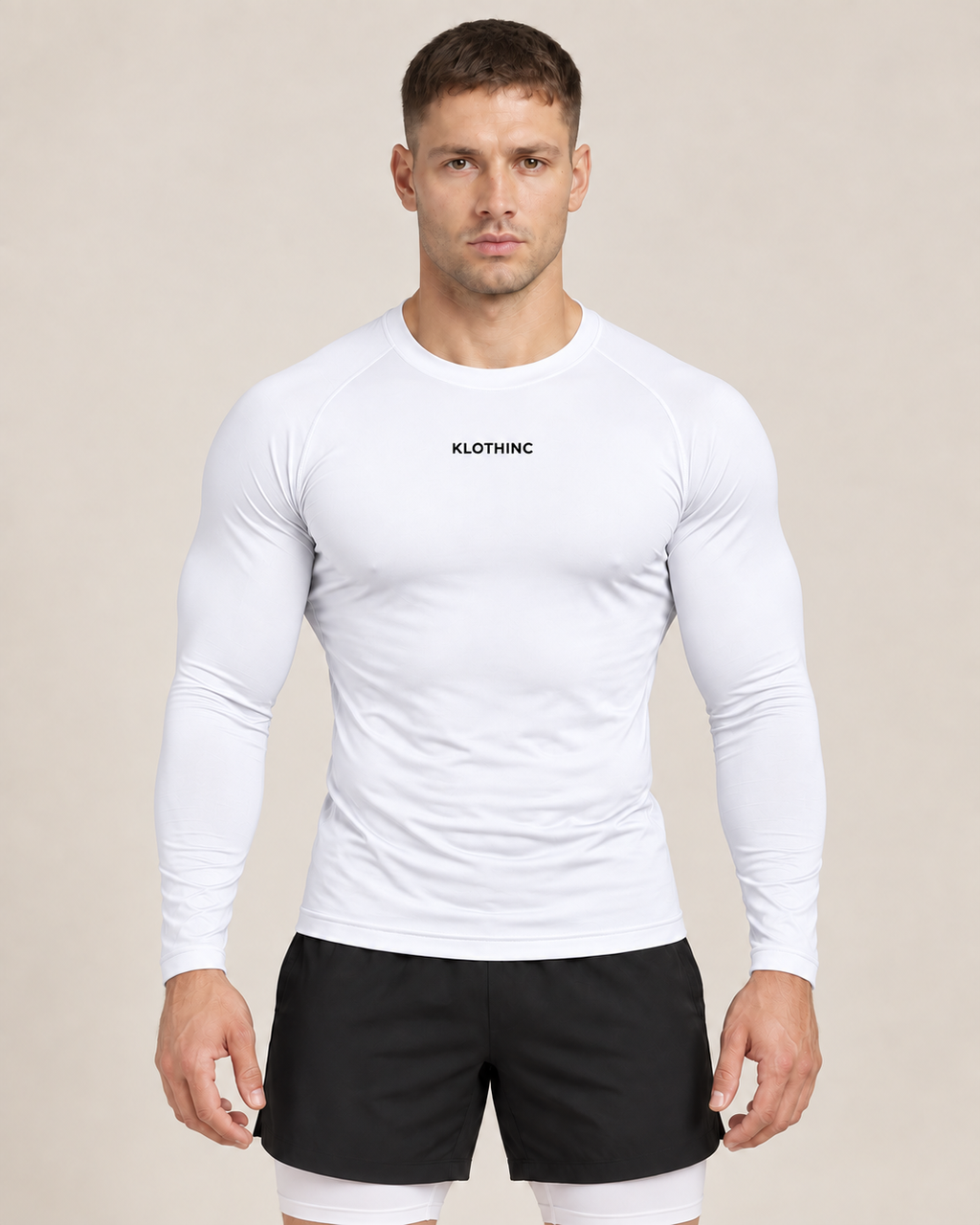 Performance Raglan Body-Fit Compression T-shirt