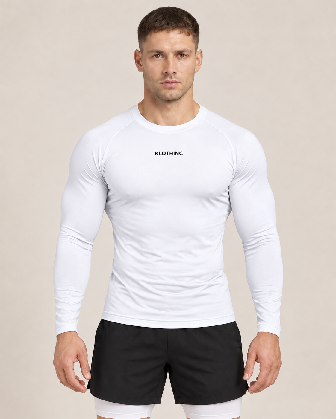 Performance Raglan Body-Fit Compression T-shirt