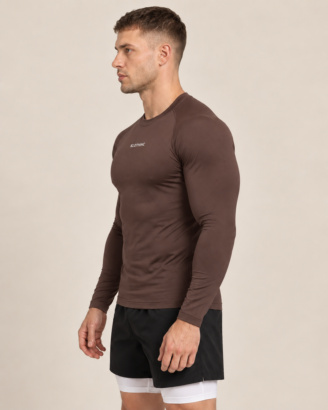 Performance Raglan Body-Fit Compression T-shirt