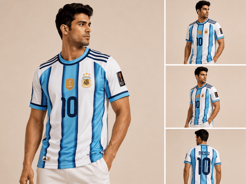 Argentina No. 10 Classic Football Jersey - Klothinc