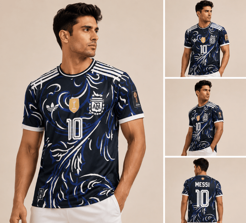 Argentina No. 10 Heritage Football Jersey - Klothinc