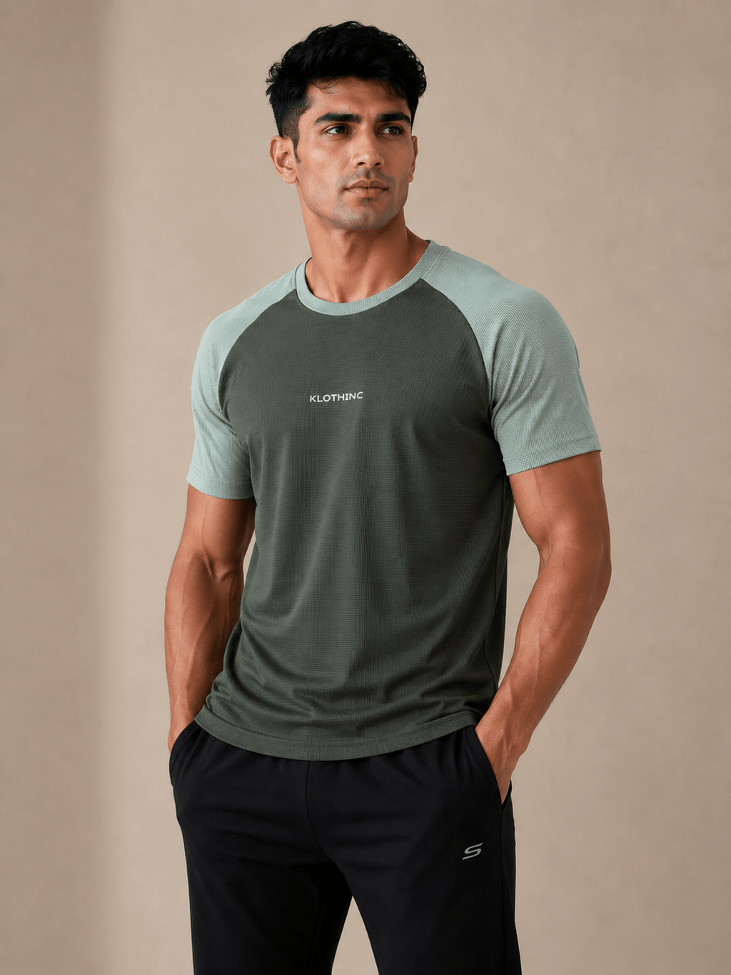 ArmaniLuxe Raglan T-Shirt - Klothinc