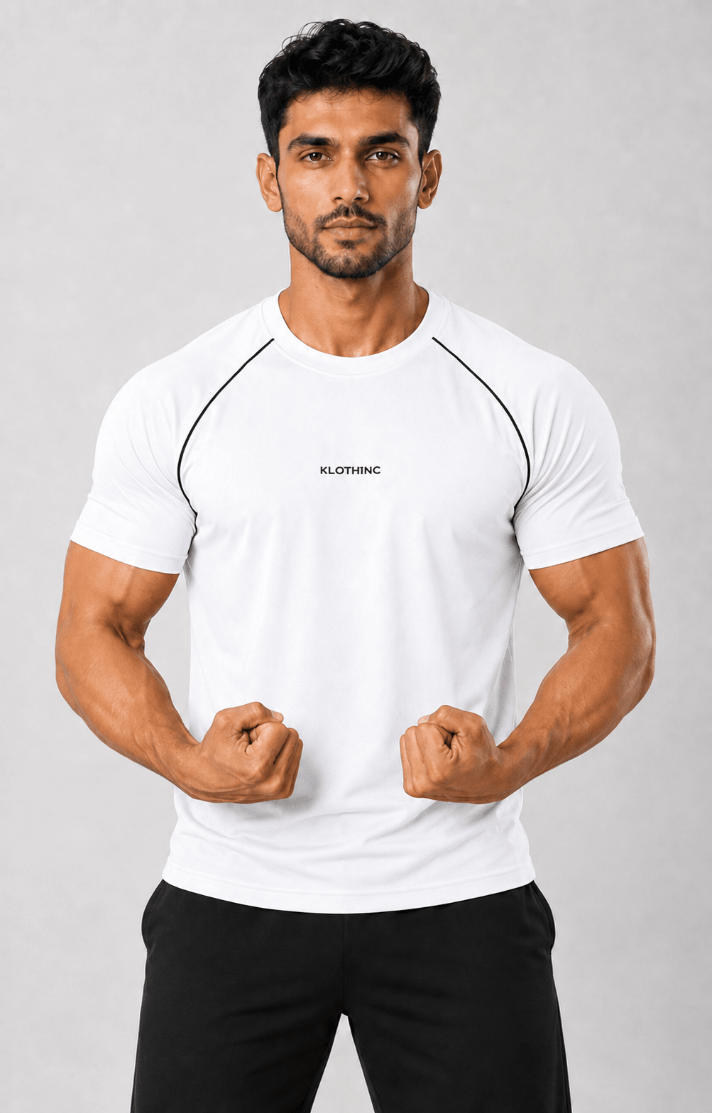 FlexPiped Men’s Activewear T-Shirt - Klothinc