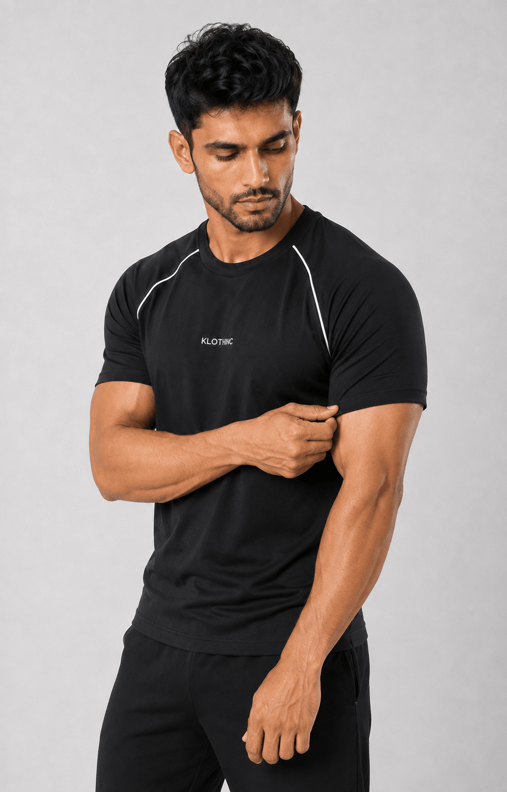 FlexPiped Men’s Activewear T-Shirt - Klothinc