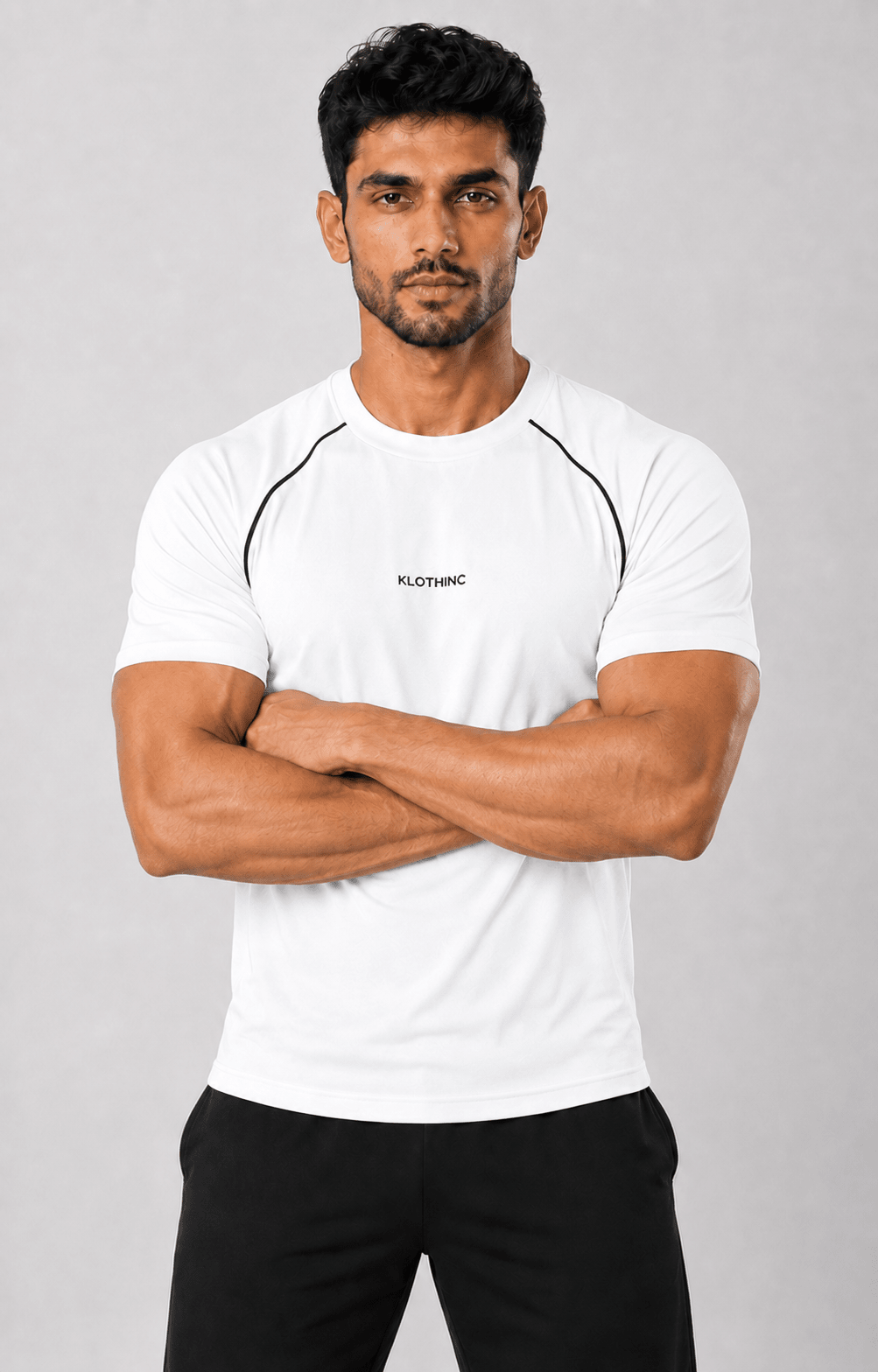 FlexPiped Men’s Activewear T-Shirt - Klothinc