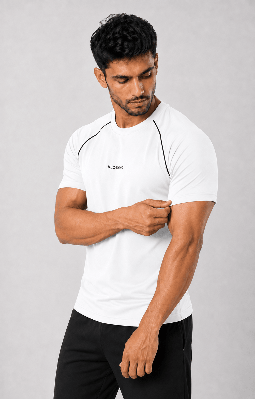 FlexPiped Men’s Activewear T-Shirt - Klothinc