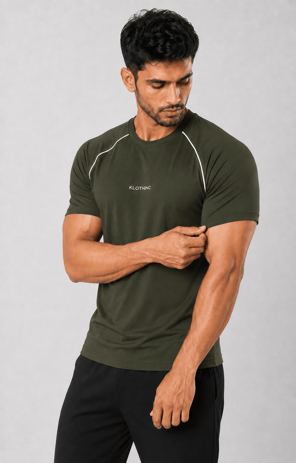 FlexPiped Men’s Activewear T-Shirt - Klothinc