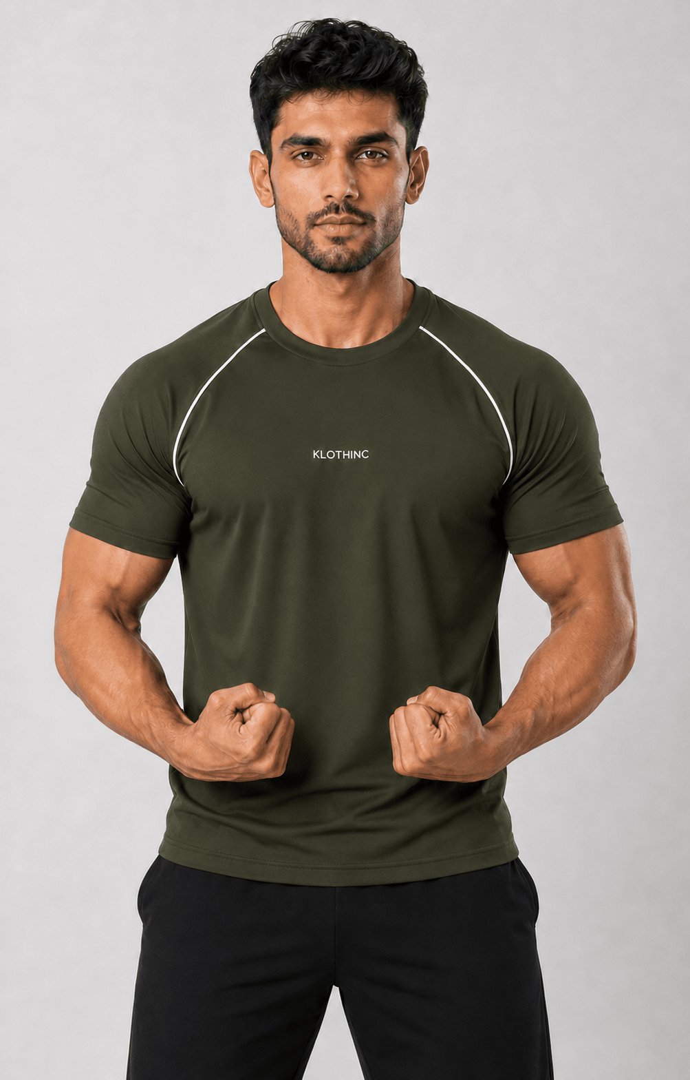 FlexPiped Men’s Activewear T-Shirt - Klothinc