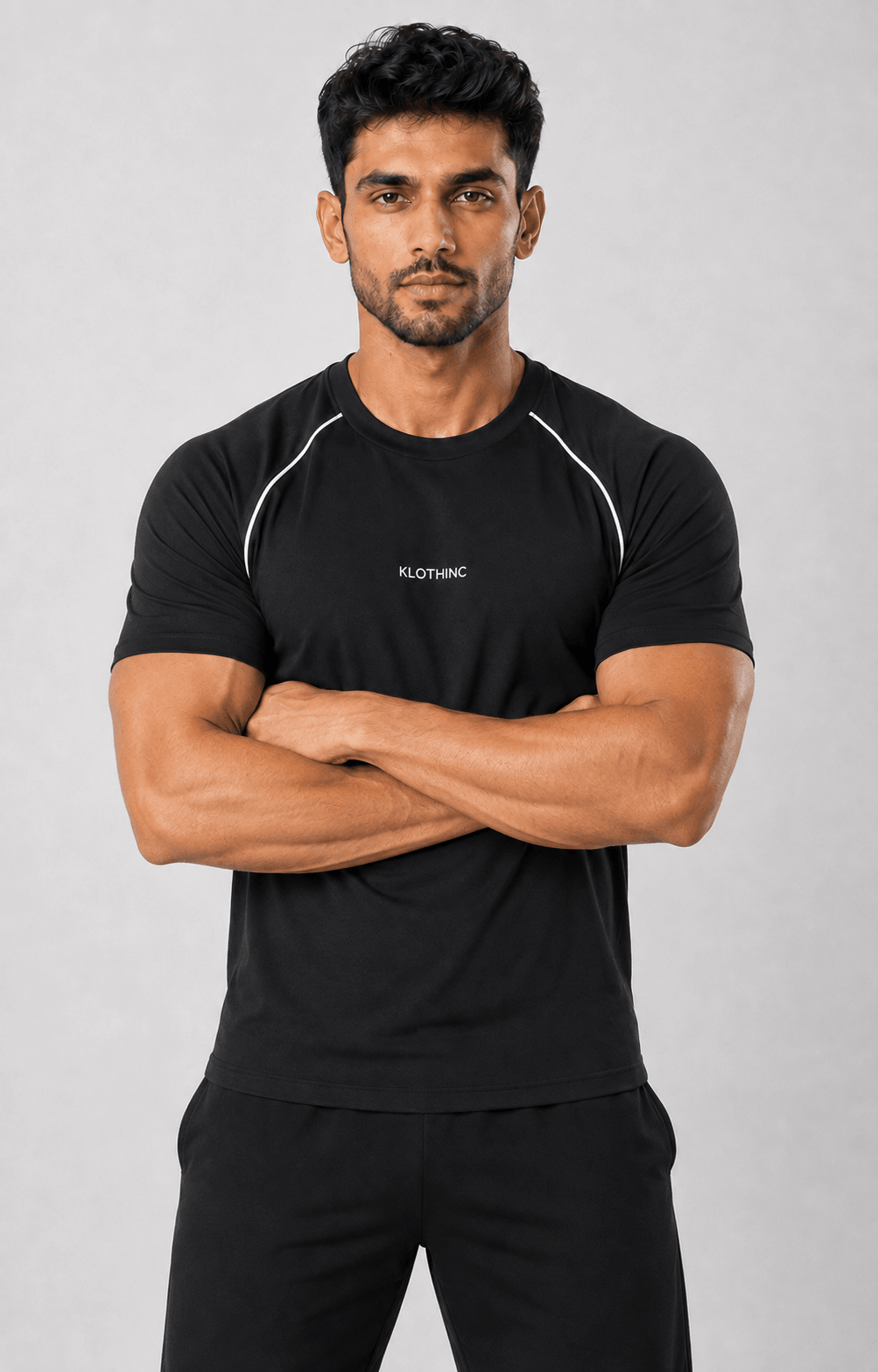 FlexPiped Men’s Activewear T-Shirt - Klothinc