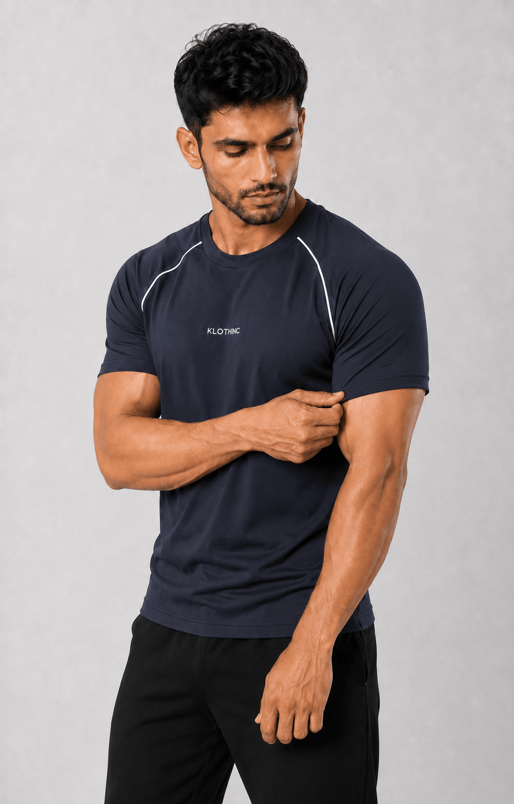 FlexPiped Men’s Activewear T-Shirt - Klothinc