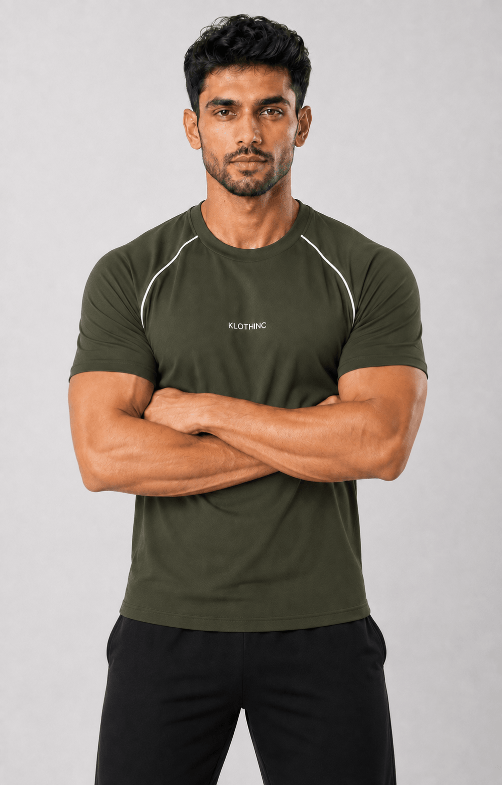 FlexPiped Men’s Activewear T-Shirt - Klothinc