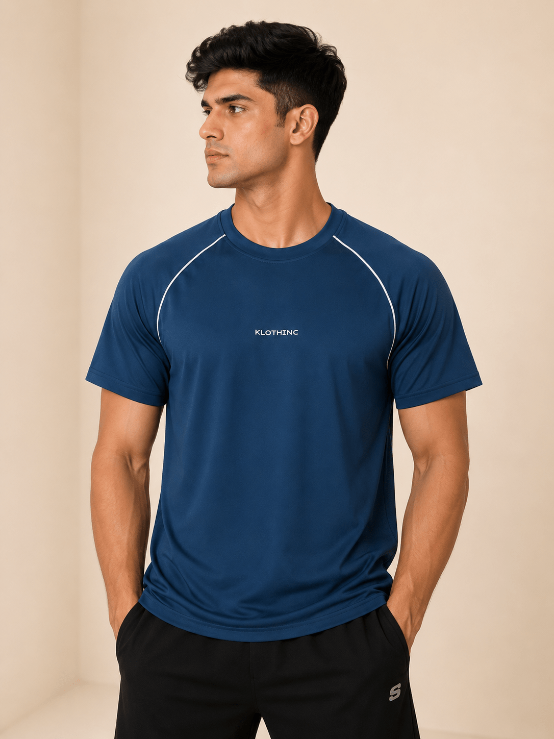 FlexPiped Men’s Activewear T-Shirt - Klothinc