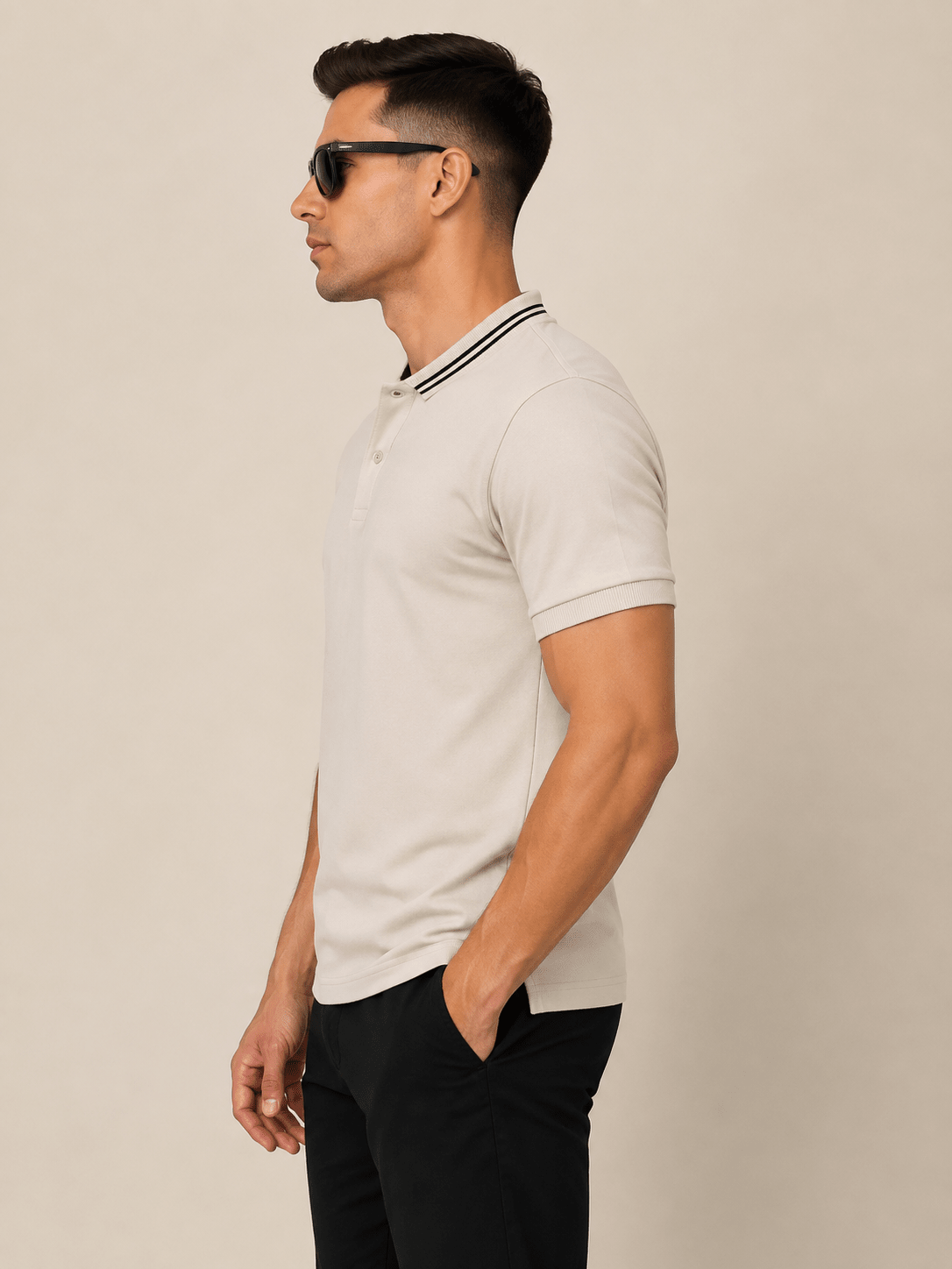 Henley Polo T-Shirt - Klothinc