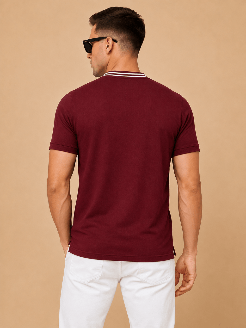 Henley Polo T-Shirt - Klothinc