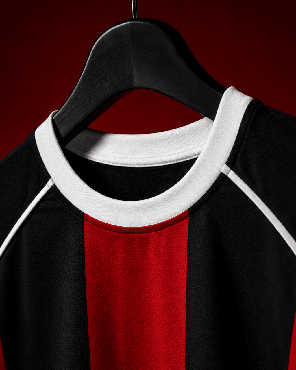 Italia Rossoneri Heritage Football Tee - Klothinc