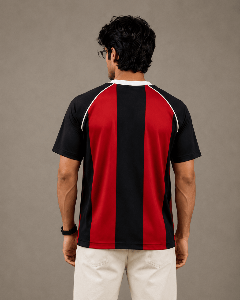 Italia Rossoneri Heritage Football Tee - Klothinc