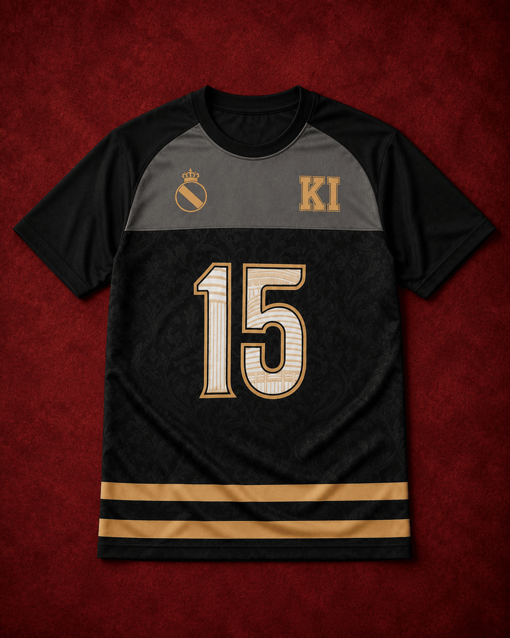 Madrid Legacy No. 15 Full Digital Print Football Jersey T-Shirt - Klothinc