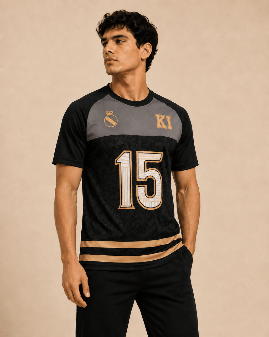 Madrid Legacy No. 15 Full Digital Print Football Jersey T-Shirt - Klothinc