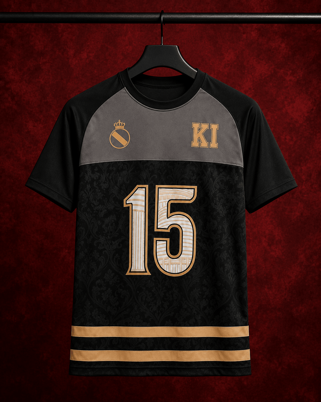Madrid Legacy No. 15 Full Digital Print Football Jersey T-Shirt - Klothinc