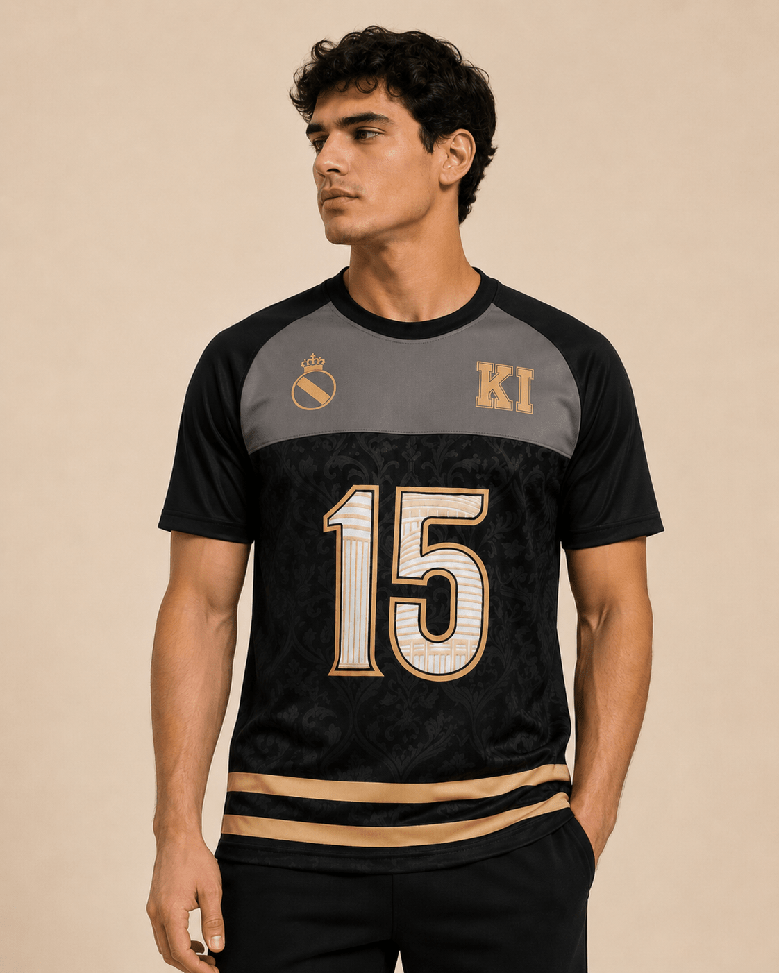 Madrid Legacy No. 15 Full Digital Print Football Jersey T-Shirt - Klothinc
