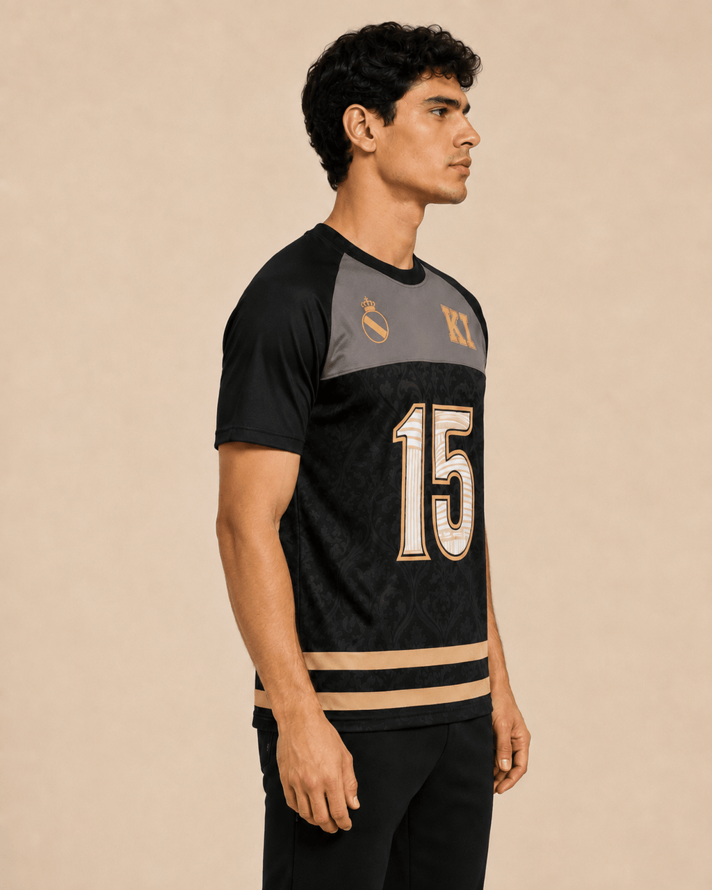 Madrid Legacy No. 15 Full Digital Print Football Jersey T-Shirt - Klothinc