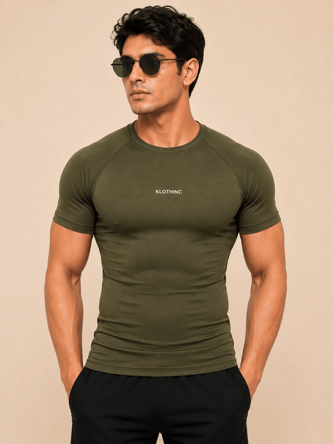 SculptFit Raglan Compression T-Shirt - Klothinc