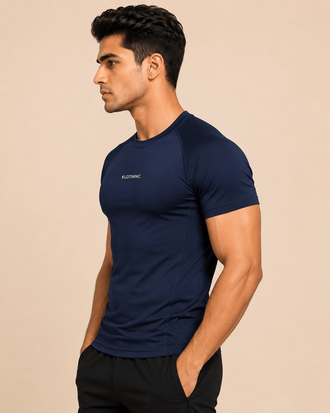 SculptFit Raglan Compression T-Shirt - Klothinc