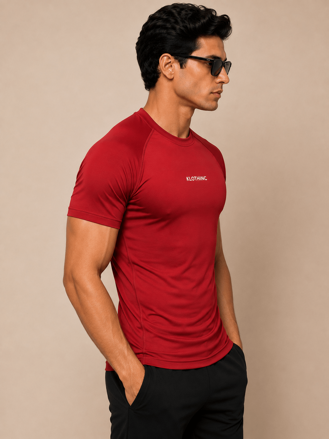 SculptFit Raglan Compression T-Shirt - Klothinc