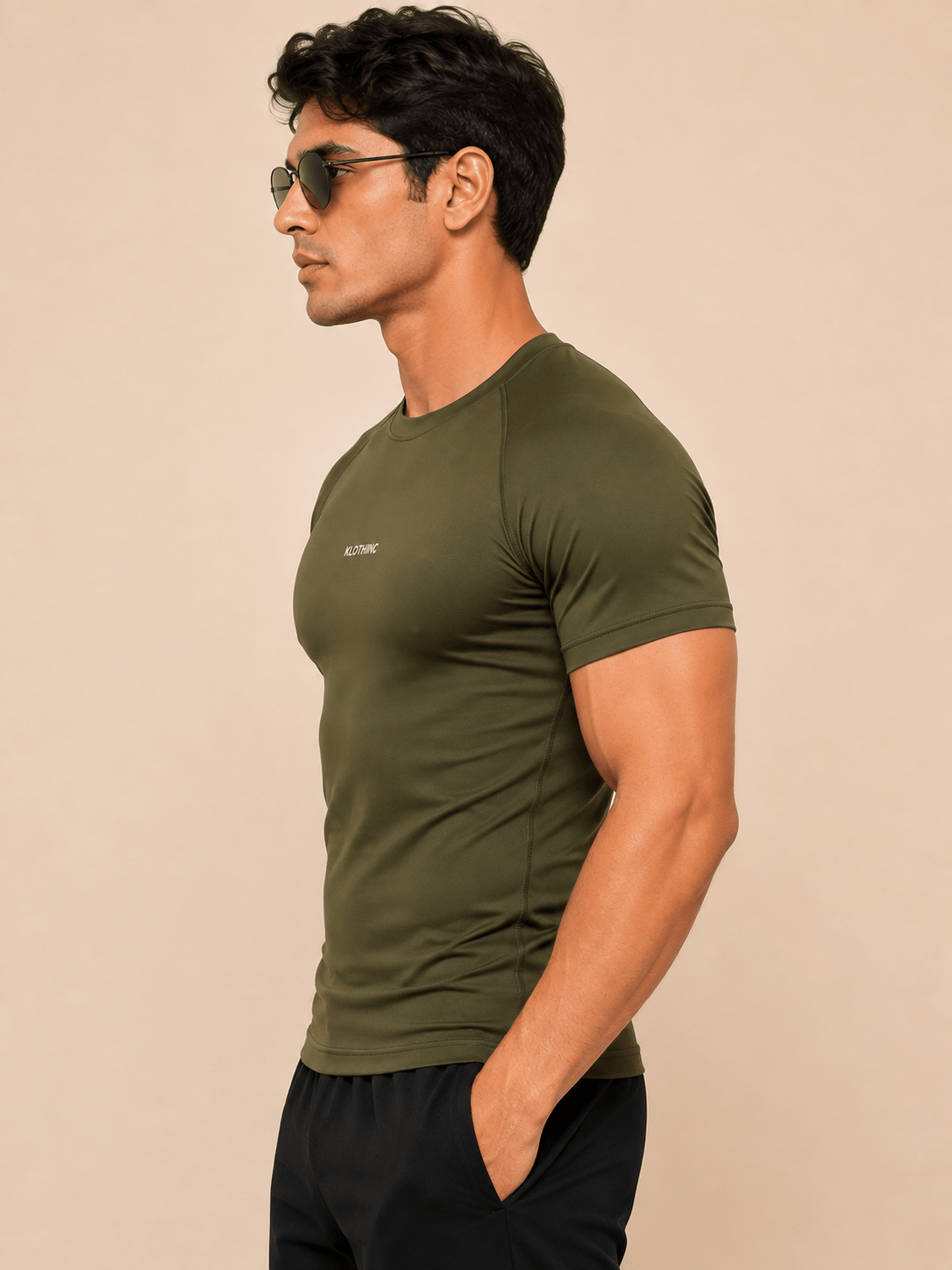SculptFit Raglan Compression T-Shirt - Klothinc