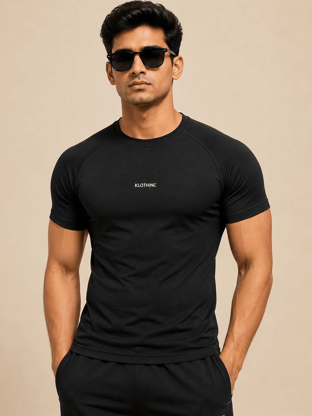 SculptFit Raglan Compression T-Shirt - Klothinc